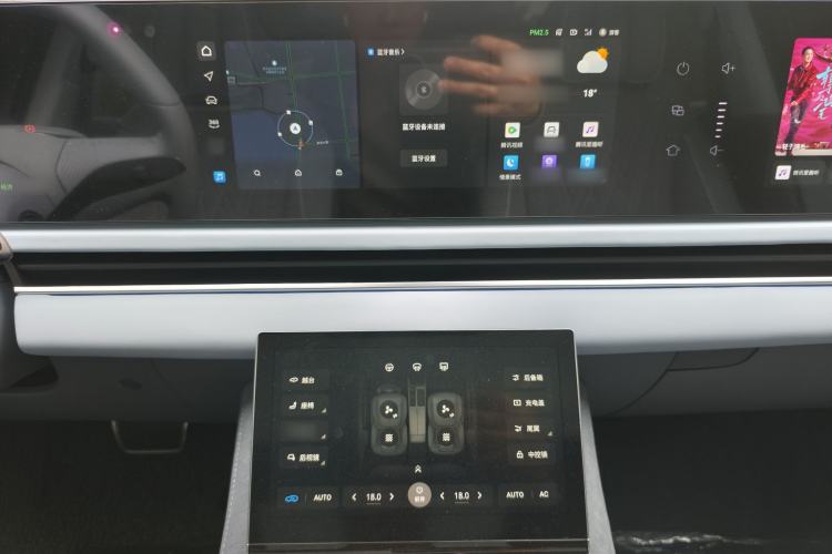 Used VOYAH PASSION 2023 Four-Wheel Drive Standard Edition Audio And AC Panel