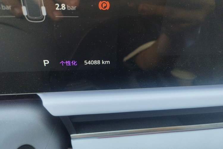 Used VOYAH PASSION 2023 Four-Wheel Drive Flagship Edition Odometer Close Up
