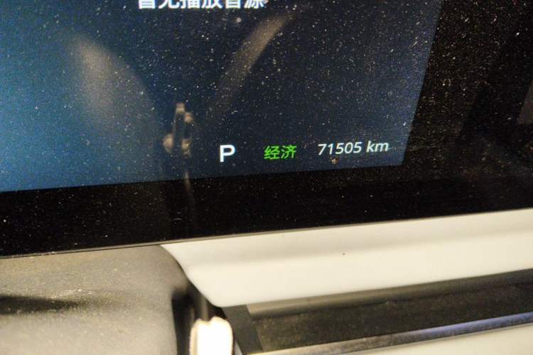 Used VOYAH PASSION 2023 Four-Wheel Drive Flagship Edition Odometer Close Up