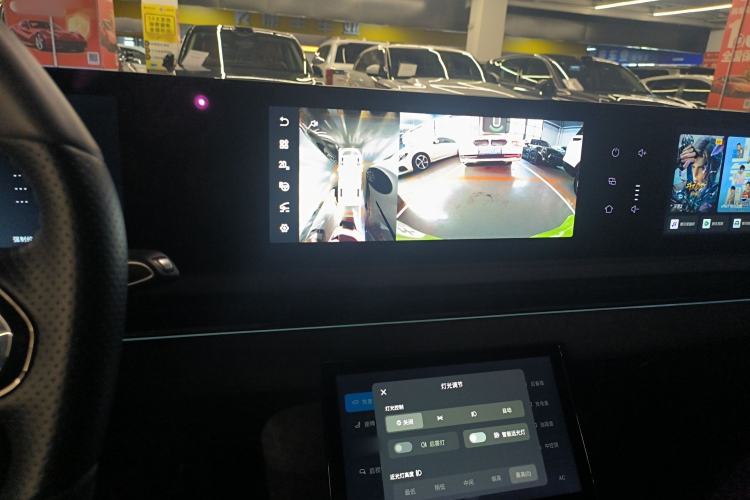 Used VOYAH PASSION 2024 PHEV Four-Wheel Drive Ultra-Long Range Flagship Model Audio And AC Panel