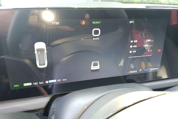 Used VOYAH PASSION 2024 PHEV Four-Wheel Drive Ultra-Long Range Executive Edition Instrument Cluster