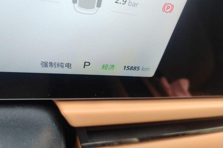 Used VOYAH PASSION 2024 PHEV Four-Wheel Drive Ultra-Long Range Flagship Model Odometer Close Up