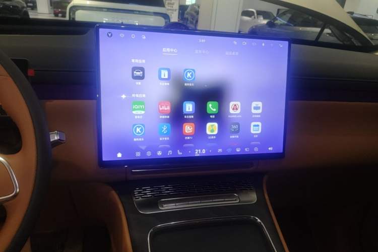 Used VOYAH Titan 2026 Model Max+ Audio And AC Panel