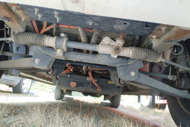 Used Wanxiang T01 2022 All-Electric Van with 38.016 kWh Chassis Front