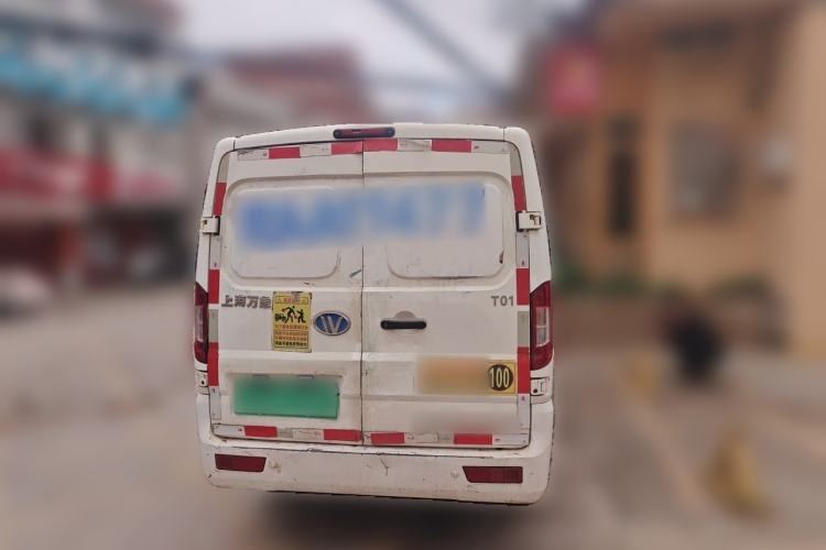 Used Wanxiang T01 2022 Pure Electric Van with 41.472 kWh Rear