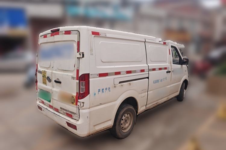 Used Wanxiang T01 2022 Pure Electric Van with 41.472 kWh Rear Right 45 Deg
