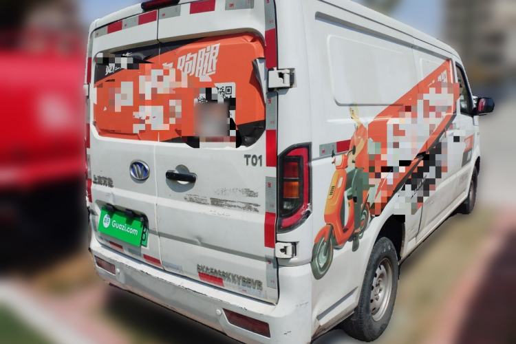 Used Wanxiang T01 2022 All-Electric Van with 38.016 kWh Rear Right 45 Deg