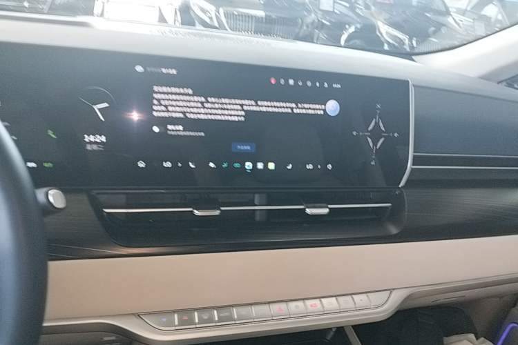 Used Wey Gaoshan 2023 Four-Wheel Drive Flagship Edition Audio And AC Panel