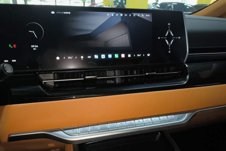 Used Wey Gaoshan 2023 Four-Wheel-Drive Executive Extended Version Audio And AC Panel