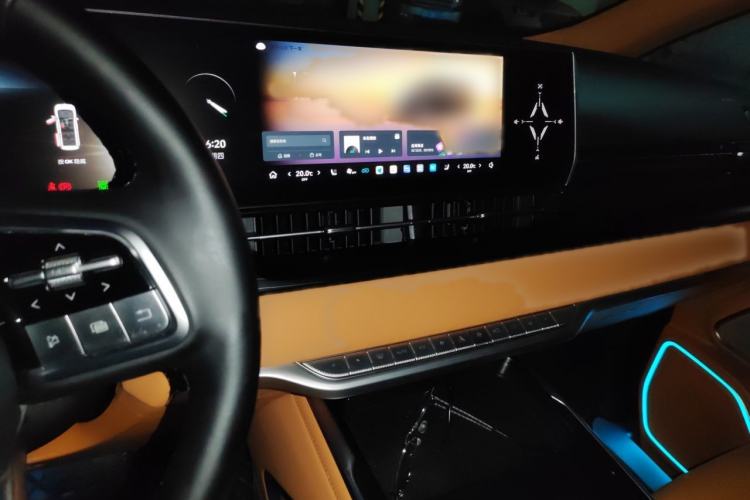 Used Wey Gaoshan 2023 Four-Wheel Drive Flagship Edition Audio And AC Panel