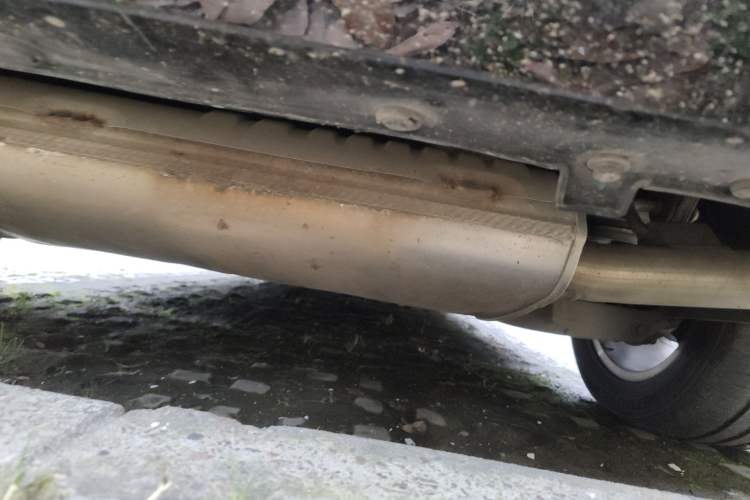 Used Wey Gaoshan 2023 Four-Wheel Drive Flagship Edition Chassis Rear