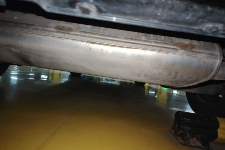Used Wey Gaoshan 2023 Four-Wheel Drive Flagship Edition Chassis Rear