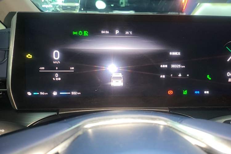 Used Wey Gaoshan 2023 Four-Wheel Drive Premium Edition Instrument Cluster