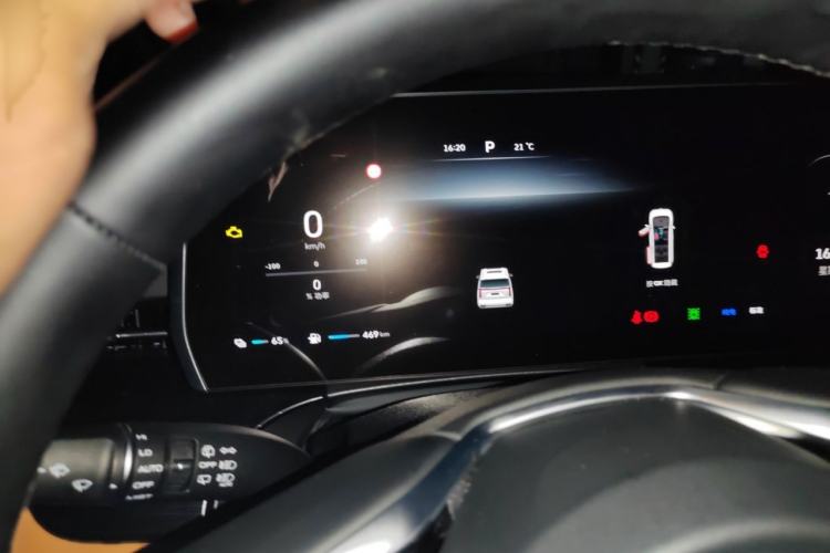 Used Wey Gaoshan 2023 Four-Wheel Drive Flagship Edition Instrument Cluster