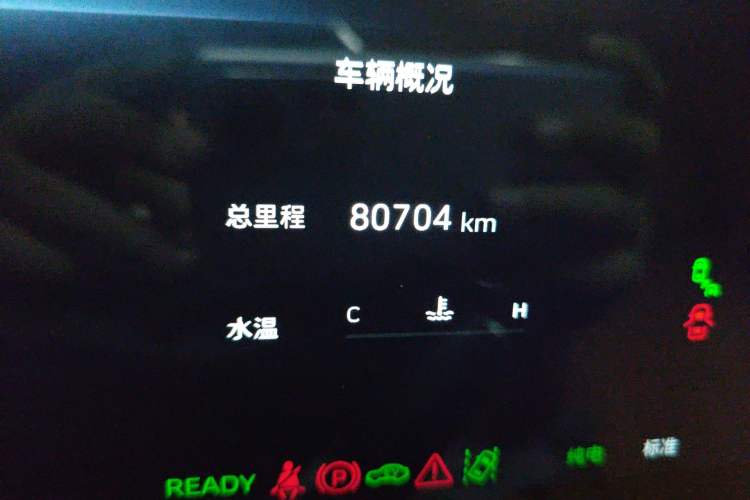 Used Wey Gaoshan 2023 Four-Wheel Drive Flagship Edition Odometer Close Up