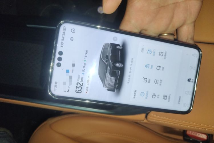 Used Wey Gaoshan 2023 Four-Wheel-Drive Executive Extended Version Vehicle Key