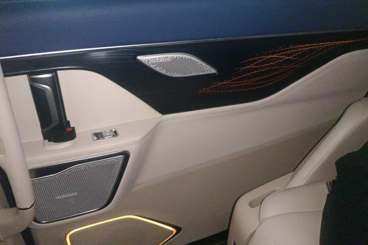 Used Wey Gaoshan 2023 Four-Wheel Drive Flagship Edition Left Rear Door Interior
