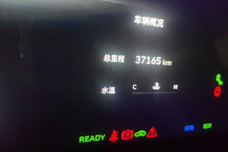 Used Wey Gaoshan 2023 Four-Wheel Drive Flagship Edition Odometer Close Up
