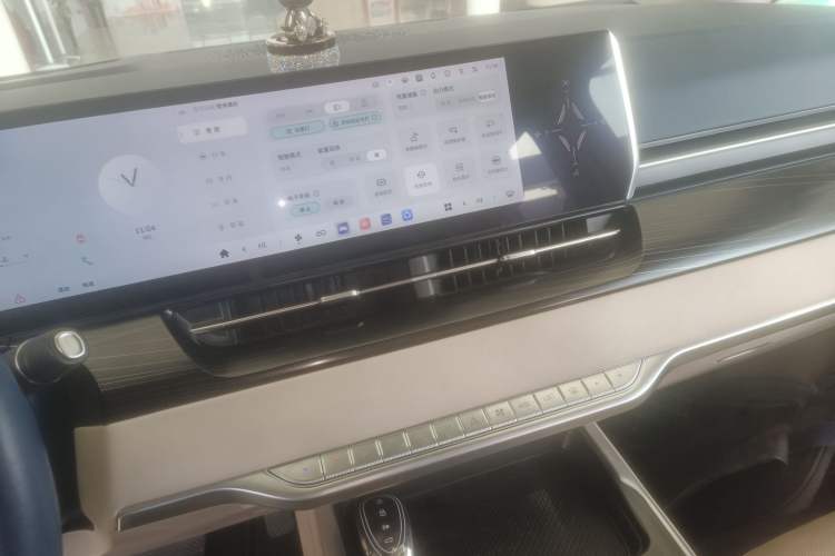 Used Wey Gaoshan 2023 Four-Wheel Drive Flagship Edition Audio And AC Panel