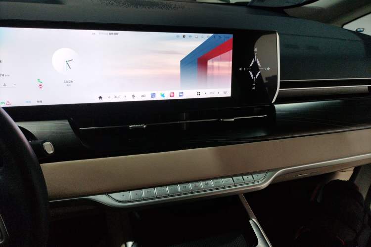 Used Wey Gaoshan 2023 Four-Wheel Drive Flagship Edition Audio And AC Panel