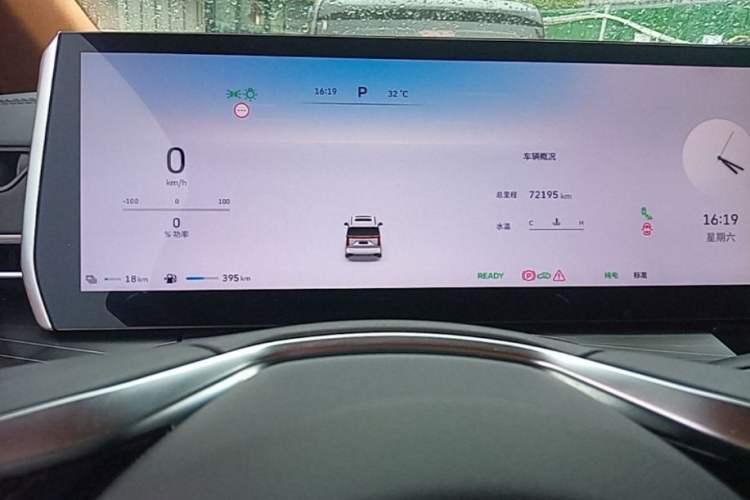 Used Wey Gaoshan 2023 Four-Wheel Drive Flagship Edition Instrument Cluster