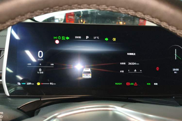 Used Wey Gaoshan 2023 Four-Wheel Drive Flagship Edition Instrument Cluster