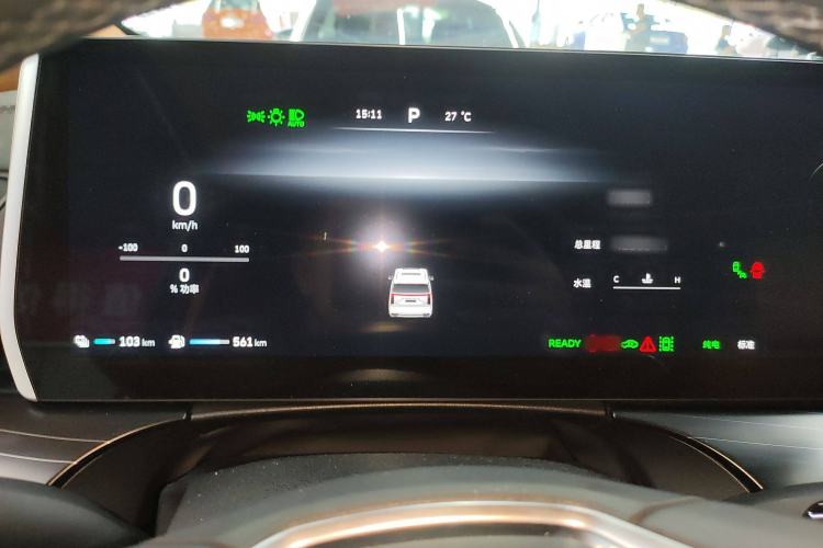 Used Wey Gaoshan 2023 Four-Wheel Drive Flagship Edition Instrument Cluster