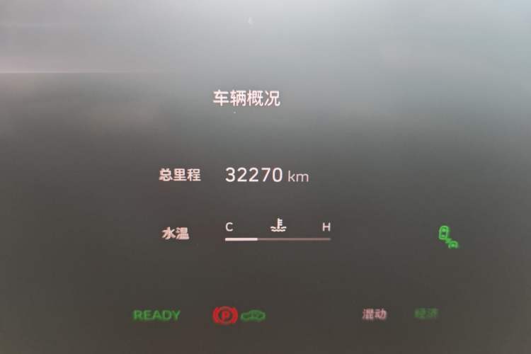 Used Wey Gaoshan 2023 Four-Wheel Drive Flagship Edition Odometer Close Up