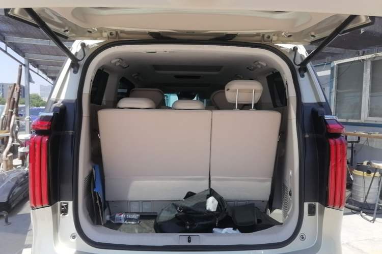 Used Wey Gaoshan 2023 Four-Wheel Drive Flagship Edition Trunk