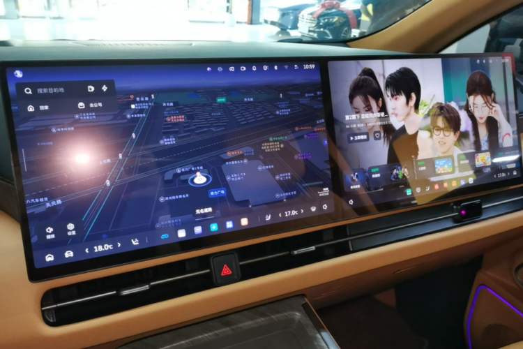 Used Wey Gaoshan 2025 Four-Wheel Drive Alpine 8 Audio And AC Panel