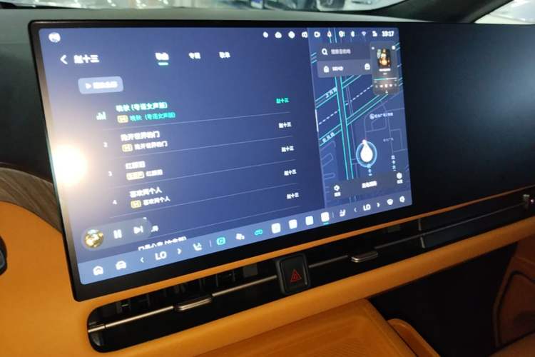 Used Wey Gaoshan 2025 Four-Wheel Drive Alpine 8 Audio And AC Panel