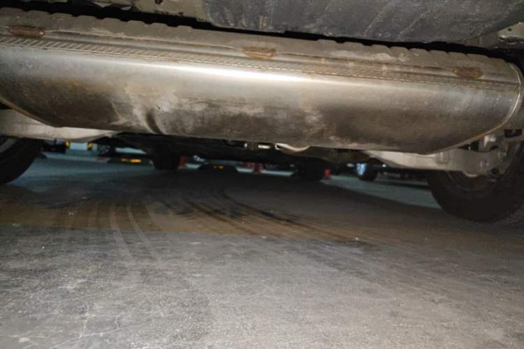 Used Wey Gaoshan 2025 Four-Wheel Drive Alpine 8 Chassis Rear