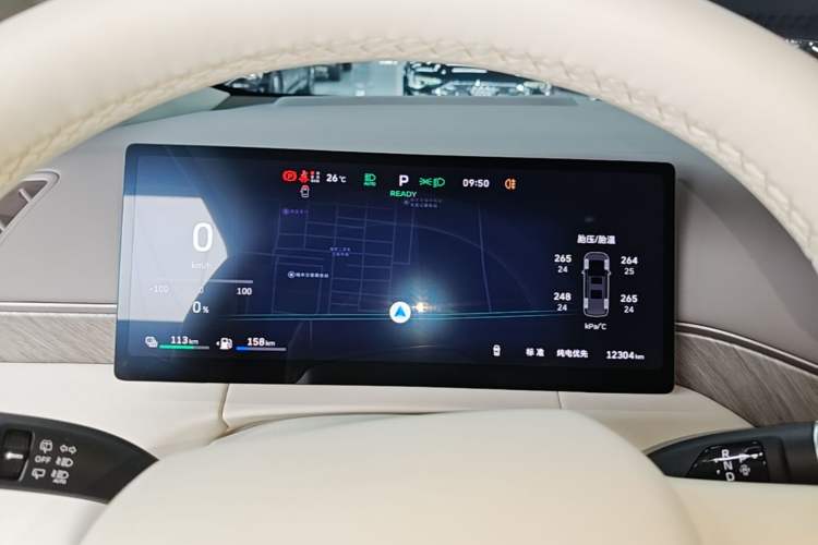Used Wey Gaoshan 2025 Four-Wheel Drive Alpine 8 Instrument Cluster