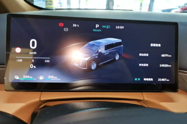 Used Wey Gaoshan 2025 Four-Wheel Drive Alpine 8 Instrument Cluster