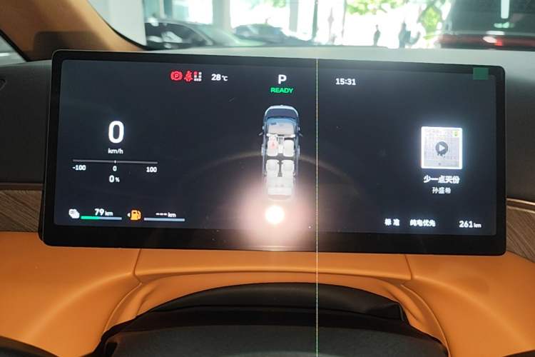 Used Wey Gaoshan 2025 Four-Wheel Drive Alpine 8 Instrument Cluster