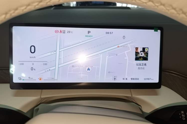 Used Wey Gaoshan 2025 Four-Wheel Drive Alpine 8 Instrument Cluster