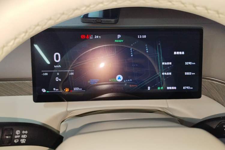 Used Wey Gaoshan 2025 Four-Wheel Drive Alpine 8 Instrument Cluster
