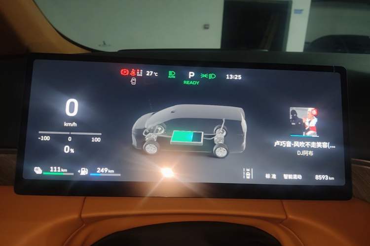 Used Wey Gaoshan 2025 Four-Wheel Drive Alpine 8 Instrument Cluster
