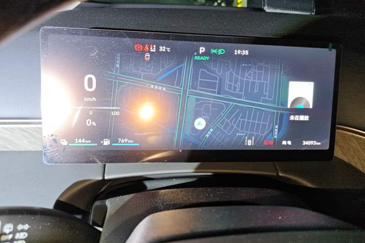 Used Wey Gaoshan 2025 Four-Wheel Drive Alpine 8 Instrument Cluster