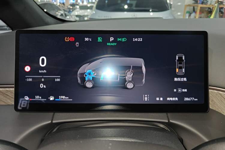 Used Wey Gaoshan 2025 Four-Wheel Drive Alpine 8 Instrument Cluster