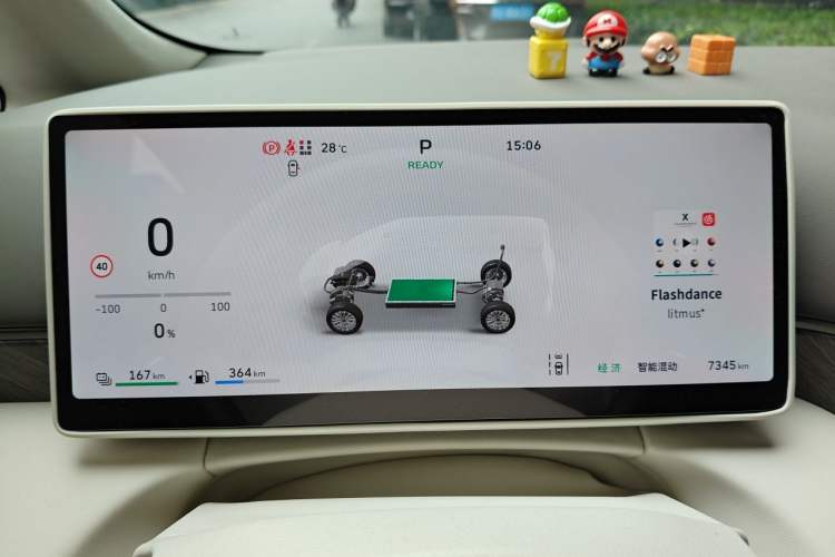 Used Wey Gaoshan 2025 Four-Wheel Drive Alpine 8 Instrument Cluster