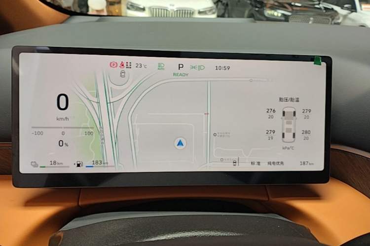 Used Wey Gaoshan 2025 Four-Wheel Drive Alpine 8 Instrument Cluster