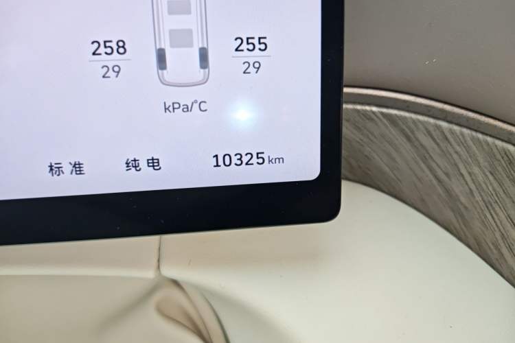 Used Wey Gaoshan 2025 Four-Wheel Drive Alpine 8 Odometer Close Up