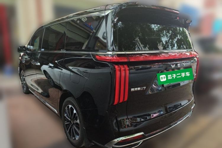 Used Wey Gaoshan 2025 Model Four-Wheel Drive Gao Shan 7 Rear Left 45 Deg