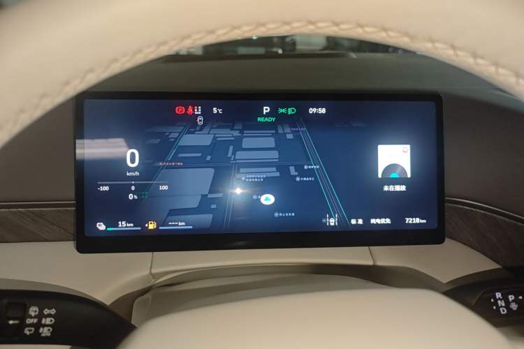 Used Wey Gaoshan 2025 Four-Wheel Drive Alpine 8 Instrument Cluster