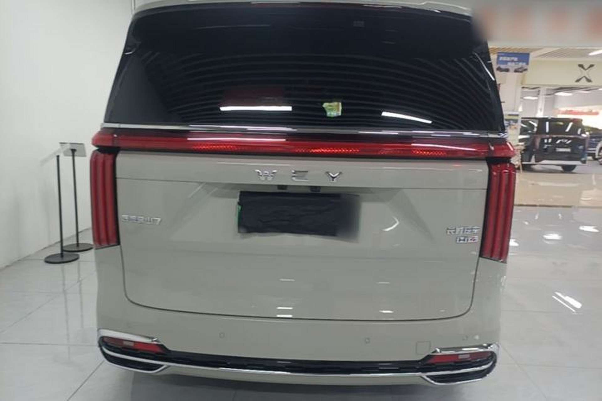 Used Wey Gaoshan 2025 Model Four-Wheel Drive Gao Shan 7 Rear