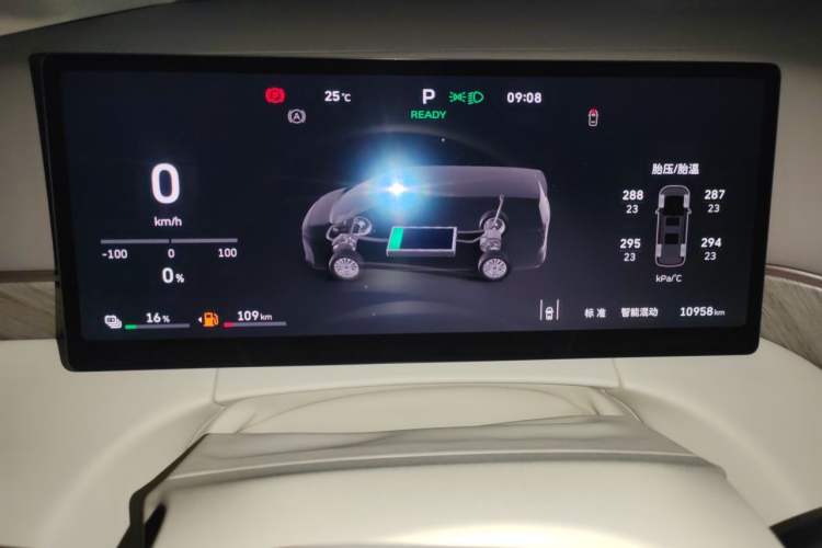 Used Wey Gaoshan 2025 Four-Wheel Drive Alpine 9 Instrument Cluster