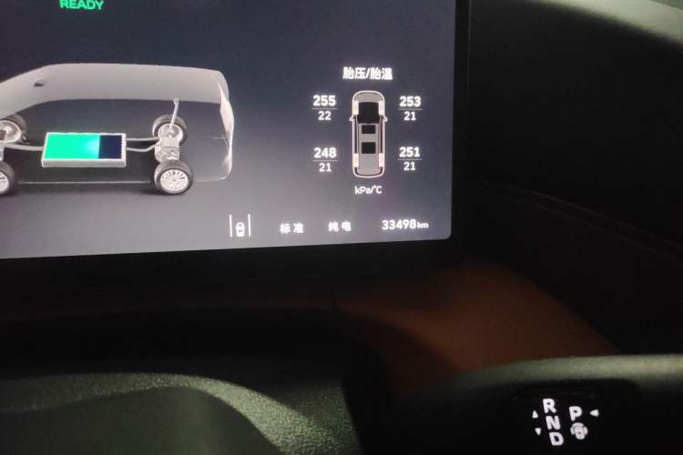 Used Wey Gaoshan 2025 Four-Wheel Drive Alpine 8 Odometer Close Up