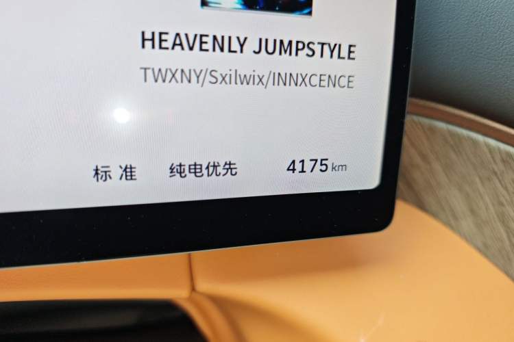 Used Wey Gaoshan 2025 Four-Wheel Drive Alpine 8 Odometer Close Up