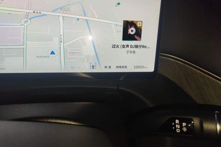 Used Wey Gaoshan 2025 Model Four-Wheel Drive Gao Shan 7 Odometer Close Up